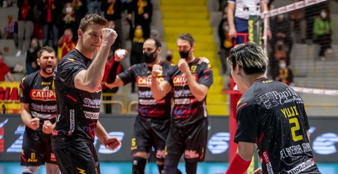 Volley, la Tonno Callipo archivia la vittoria contro Taranto e pensa al Verona