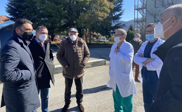 Serra San Bruno, il commissario dell’Asp Giuliano in visita all’ospedale